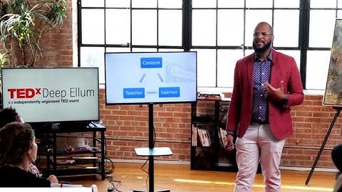 Inking Online Learners through Community and Collaboration | Roger Chambers | TEDxDeepEllum