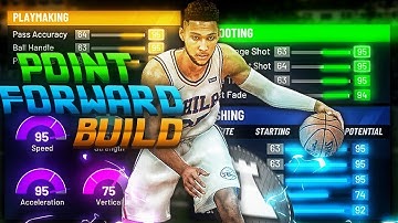 THIS IS THE BEST POINT FORWARD BUILD ON NBA 2K20! MY OFFICIAL NBA 2K20 BUILD!