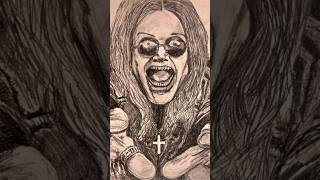 More Ozzy Art, more to come #bmitch999 #art #ozzy #ozzyosbourne #blacksabbath #mitchellstudios #fyp