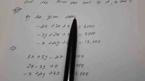 11th Business Maths Chapter 1 Matrices and Determinants - Class 36