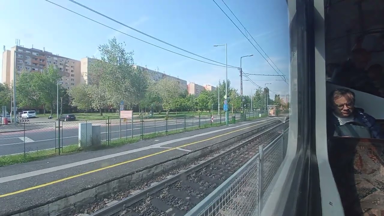 Utazás a fóliás 978-as MXA-val a H5-ös vonalon Batthyány tér ~ Filatorigát között