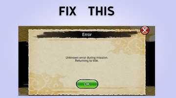 How to fix "Unknown error during mission Returning to title" in NARUTO X BORUTO NINJA VOLTAGE