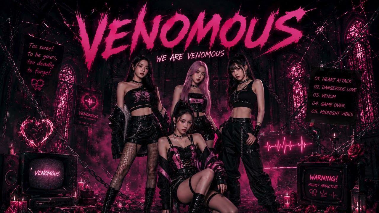 VENOMOUS – “HEART ATTACK” (Midnight Version) - YouTube