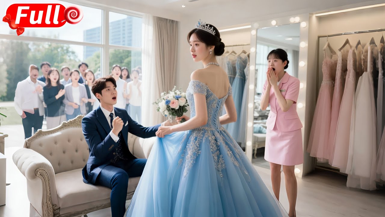總裁隨便租個窮丫頭假結婚，沒想到她換上禮服驚艷全場！總裁當場看傻，買下全城禮服寵她上天！#短劇 #爽劇 #甜劇 #愛情劇 #drama #总裁