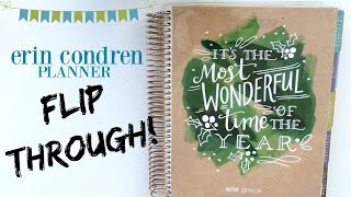 18 MONTH PLANNER FLIP THROUGH | Vertical Erin Condren Planner