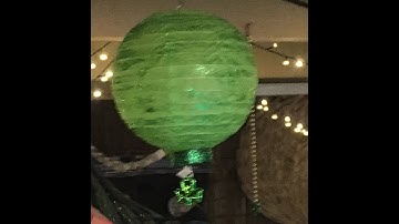 "How to" Modify Paper Lantern + add Light
