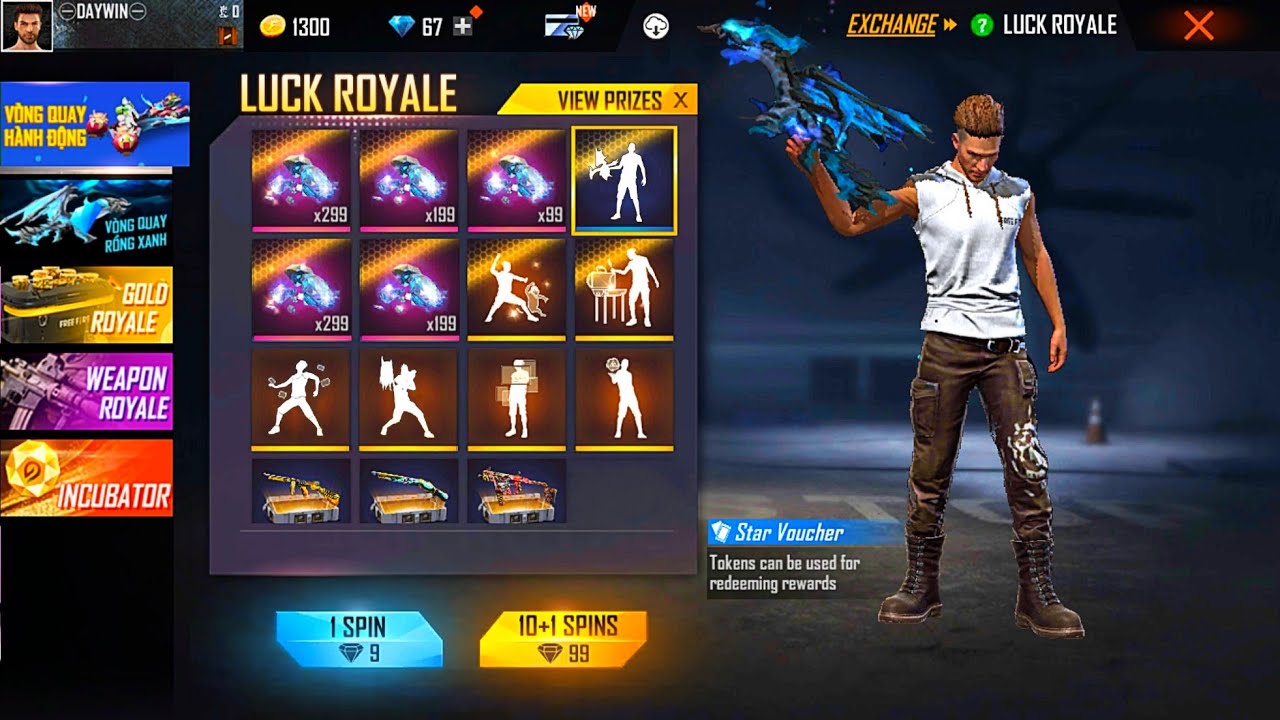 SPIN 🔥 AMAZING EMOTES ROYALE 😱 ADAM GOT AK EMOTE ❤️ FREE FIRE