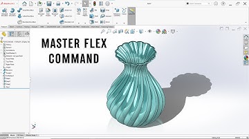 How to Create a Flowerpot Using Flex Command in SolidWorks | Full Tutorial