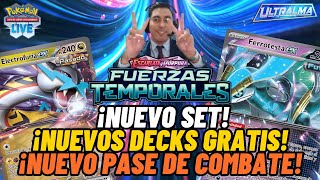 ANALIZANDO EL NUEVO PASE DE COMBATE DE TEMPORAL FORCES! MUCHAS CARTAS GRATIS! [POKEMON TCG LIVE]