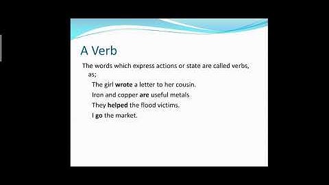 Employability Skills: Class 10th Unit1:Communication skills Session 6:Writing skills-parts of speech