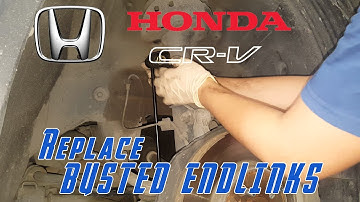 How to Replace Front swaybar endlinks || Honda CRV 07 - 12 HRV CIVIC ACCORD