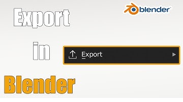 Export in Blender - 11#
