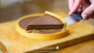 أروع تارت شوكولا ممكن تجربها في حياتك  | meilleur recette tarte au chocolat 