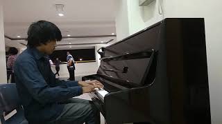 I Played Sasageyo On Piano In Public public Piano Performance