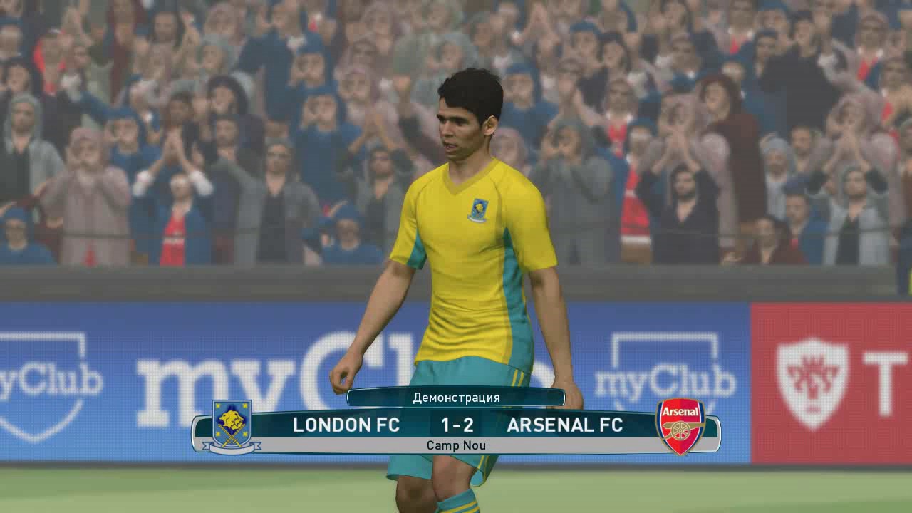 PES 2017 LONDON FC VS ARSENAL FC GAMEPLAY გეიმფლეი 