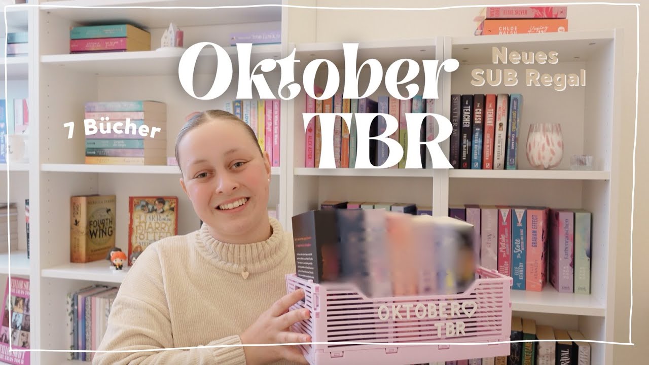 Sucht meinen TBR mit mir aus 🎀 // neues Regal, schwere Entscheidung