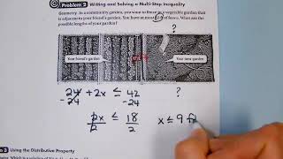 3-4 Solving Multi Step Inequalities