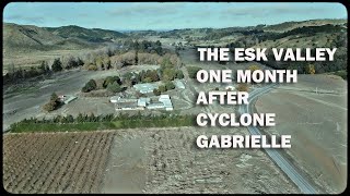 The Esk Valley One Month After Cyclone Gabrielle.