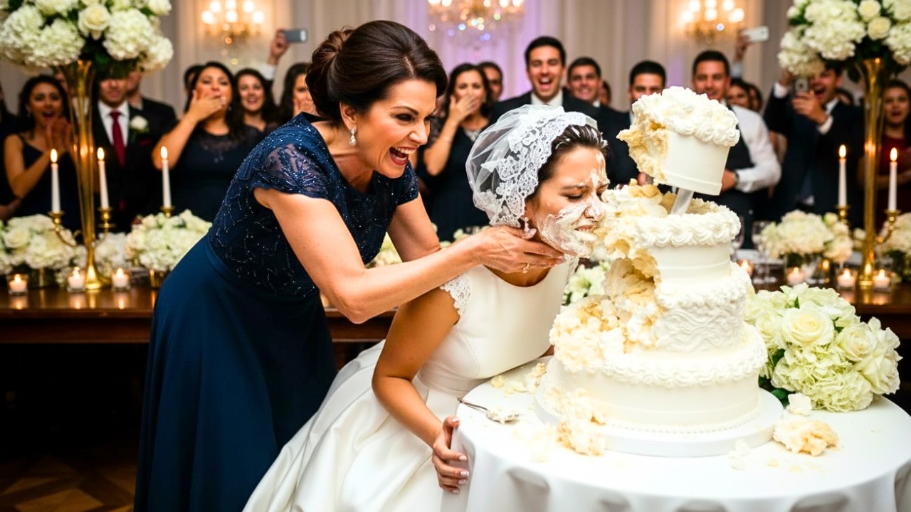 MINHA SOGRA ME JOGOU NO BOLO NO MEU CASAMENTO…MAL SABIA ELA O QUE EU JÁ TINHA PREPARADO.