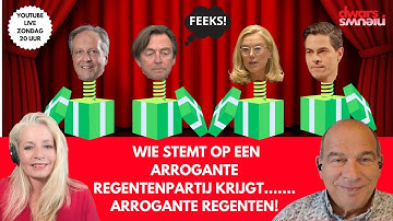 Wie stemt op een arrogante regentenpartij krijgt......... arrogante regenten #DDDP