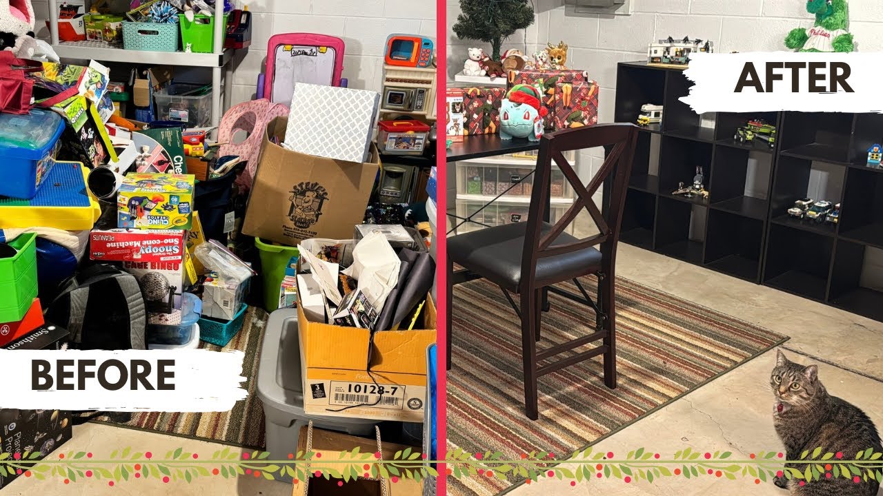 The Lego Area is Finally ready! Christmas Morning Reveal 