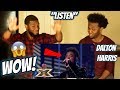 Dalton Harris sings Listen | Live Shows Week 5 | X Factor UK 2018 (WOAH!!) REACTION
