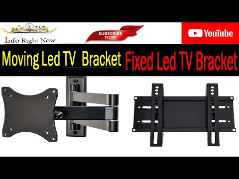 LED Fixed and   moving wall mount bracket for all led brands & all size