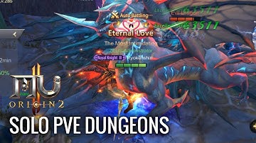 MU Origin 2 - Solo PVE dungeons