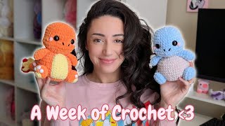 Gotta Catch 'Em All!! Crocheting Pokemon | Custom Orders | My Newest Pattern Designs VLOG