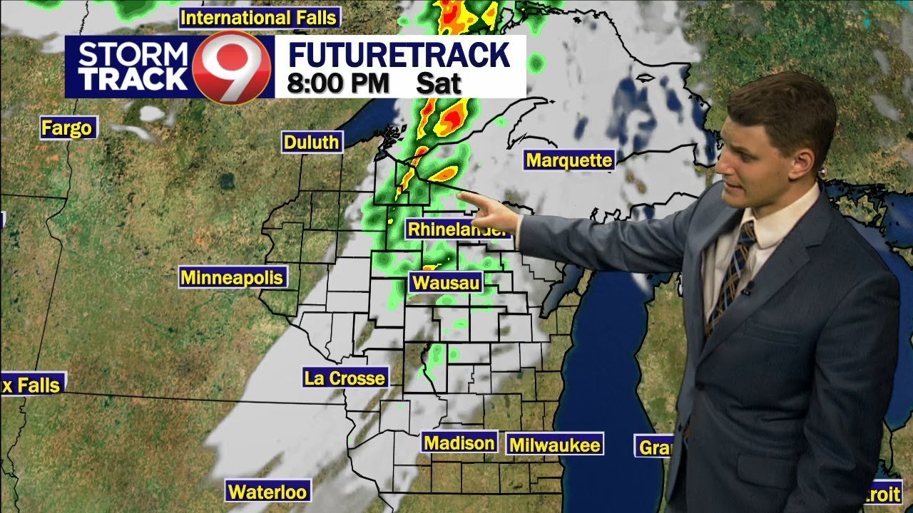 Storms possible this weekend - YouTube