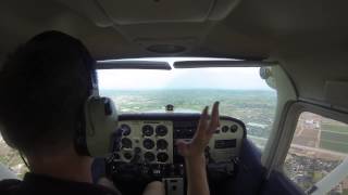 First Solo Cessna 172M KMAN Nampa Idaho