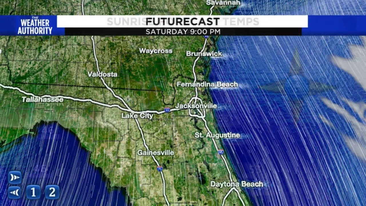 Showers early then colder temperatures this weekend - YouTube