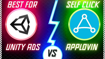 Unity ads vs Applovin ads self click! Which is best? || Unity vs Applovin || Admob vs Applovin ||
