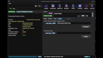 World First Xiaomi Premium Checker Info in Phoenix Service Tool