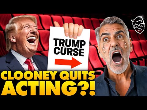 George Clooney Rage QUITS Acting After Career Destroyed By Trump in Final Humiliation: 'It's Over…'