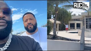 Rick Ross Tours His $35M Mansion On "Star Island" With DJ Khaled