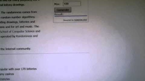 Как обмануть сайт Random.org
