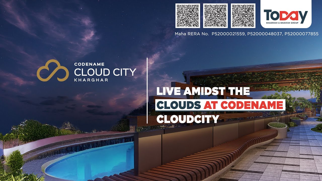 Top Navi Mumbai Investment | 2, 3 & 4 BHK Flats in Kharghar | Cloud City by Today Group
