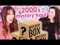 WEIRD &amp; WILD Mystery Clothing Haul From the 2000&#39;s!? - Y2K Clothing Haul Try-On!