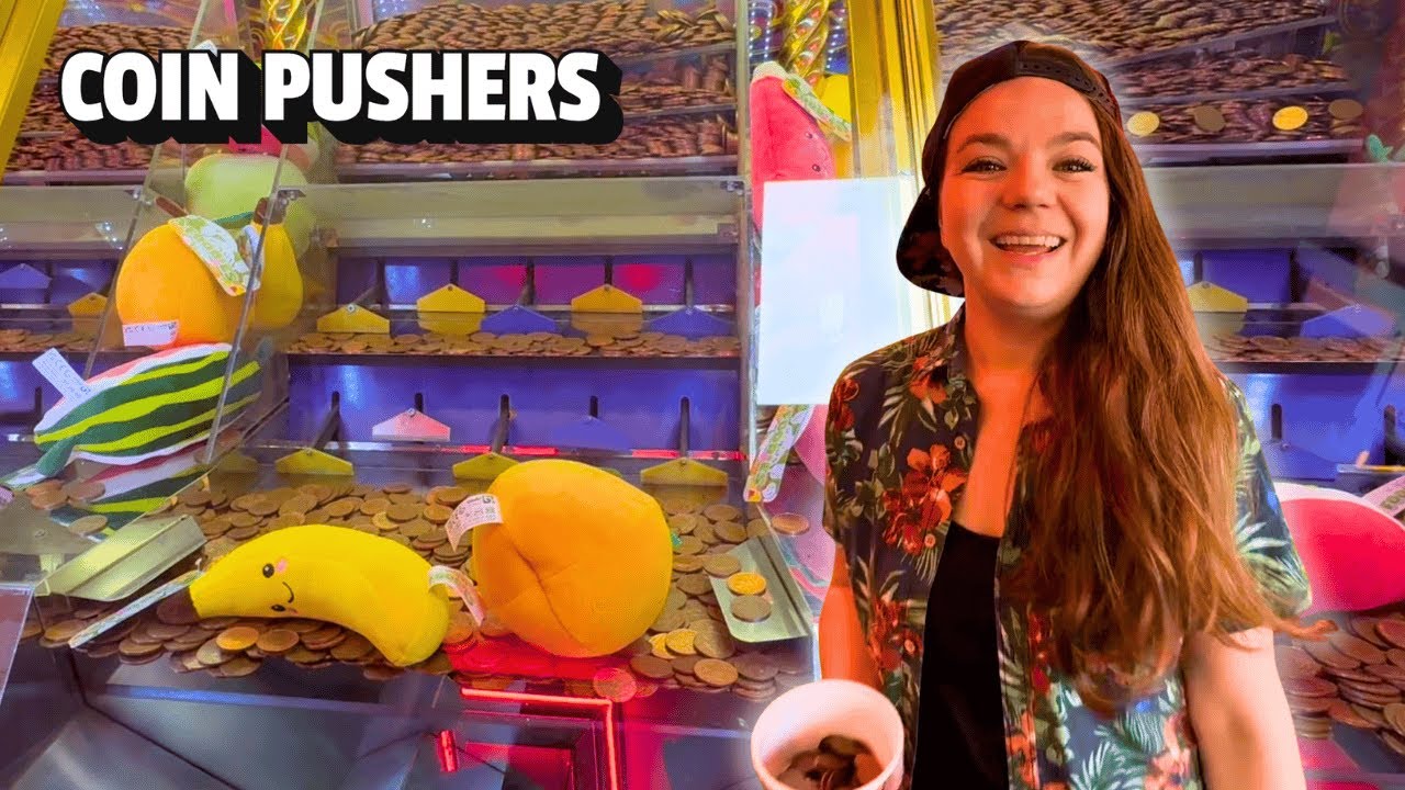 Big Prizes in the 2p Pushers in Skegness!