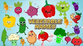 VEGETABLES NAME for Toddlers | VEGETABLES SONG | English Vocabulary | Kids song