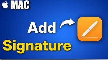 How to Add Signature in Pages on Mac