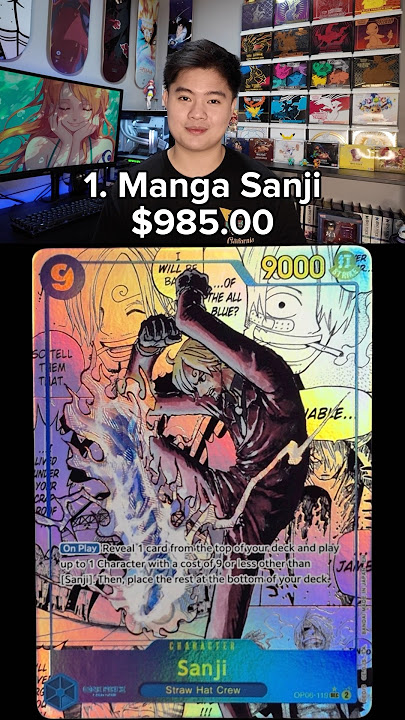 Top 10 Cards in One Piece TCG PRB02 🥳🥳 #onepiece #anime #manga #tcg #waifu #top10