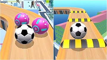 Sky Rolling Ball 3D - Levels 135