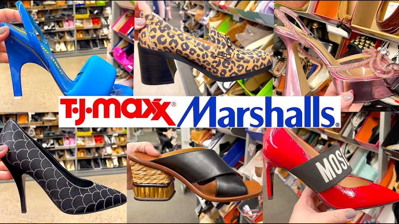 NEW SHOE SHOPPING AT TJ MAXX & MARSHALLS SHOP WITH ME 2023 | HEELS ...