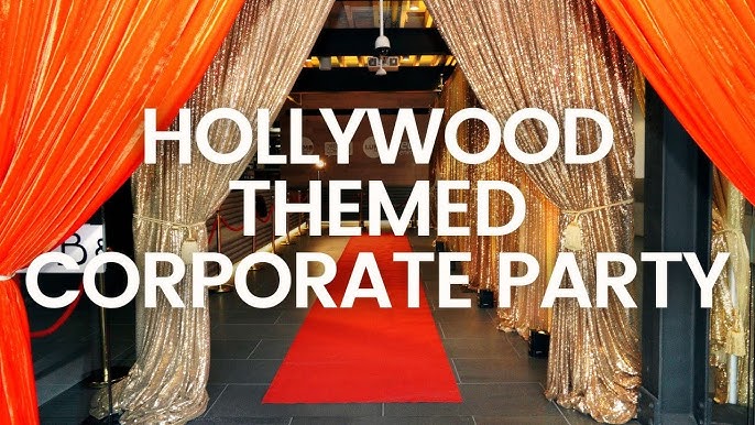 Hollywood Party Theme Decorating Ideas