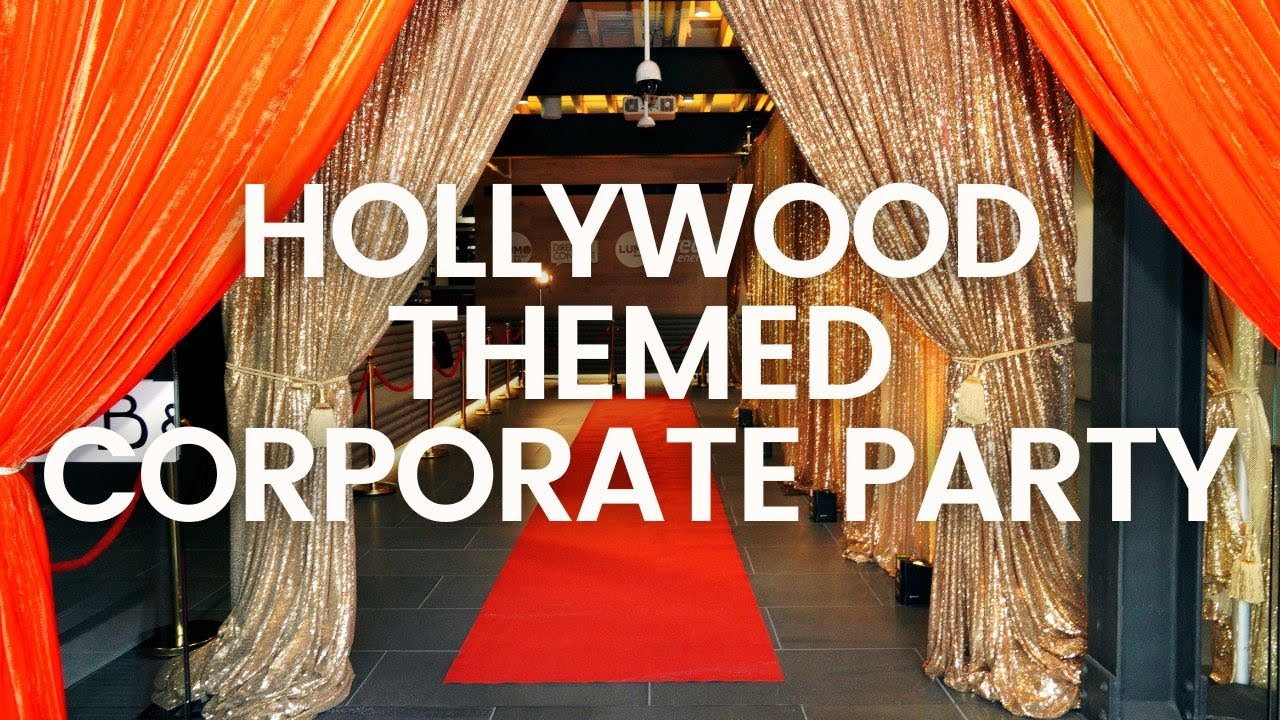 HOLLYWOOD Themed Corporate Party (Event Showcase) 