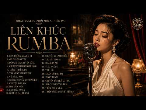 Mở Nhẹ Nhàng Liên Khúc RUMBA BOLERO TRỮ TÌNH Phối Mới AI Để Cảm Nhận Những Cung Bậc Cảm Xúc Mới Lạ