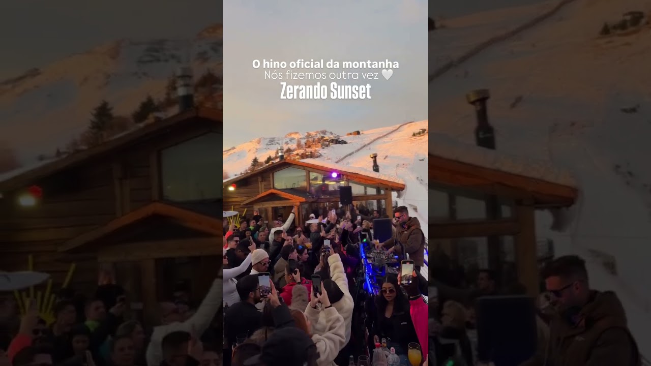 Sunset em Farellones - Chile