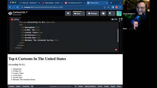 Week 8 - HTML Lists
